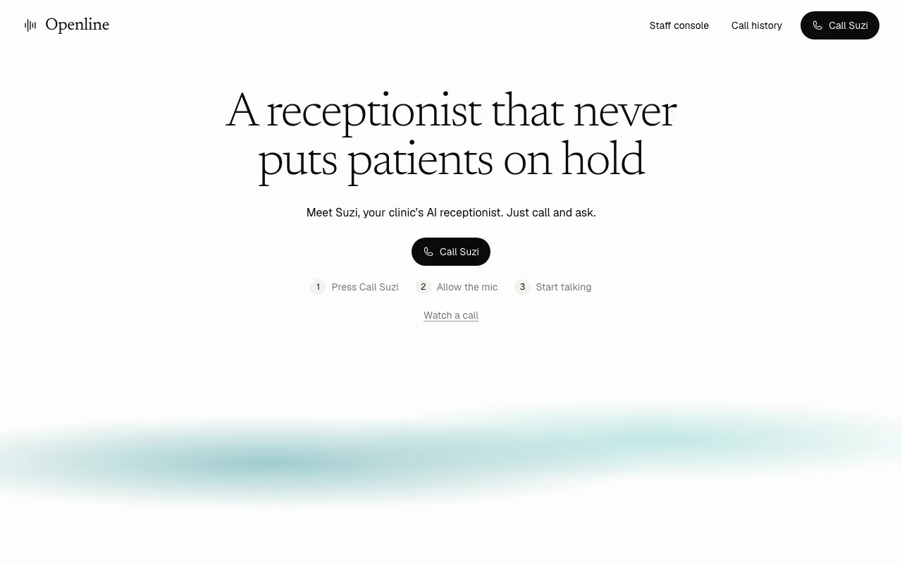 Openline screenshot